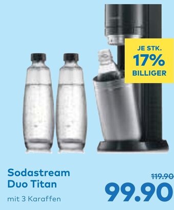 T&G Sodastream Duo Titan Angebot