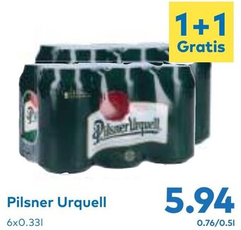 T&G Pilsner Urquell 6x0.33L Angebot