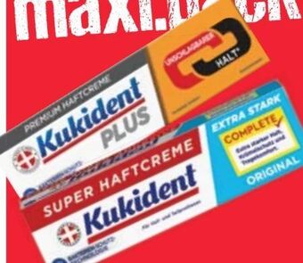 Maximarkt Haftcreme Angebot