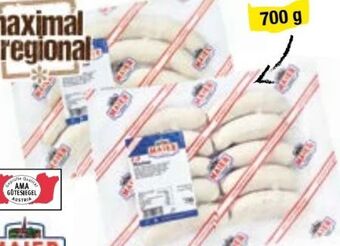 Maximarkt Münchner weißwurst Angebot