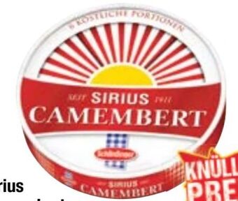 Maximarkt Sirius camembert Angebot