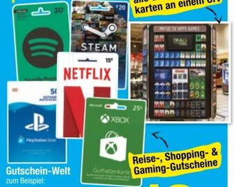 Maximarkt Gaming gutscheinkarten Angebot