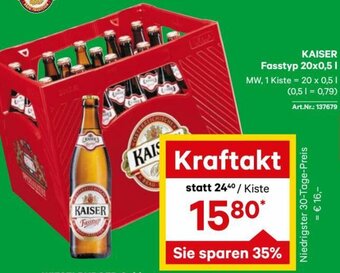 KAISER Fasstyp 20x0,5 L