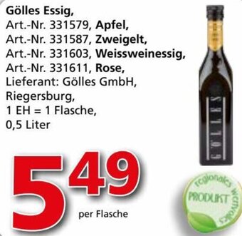 Gölles Essig 0,5 Liter