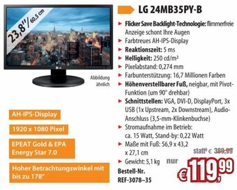 Pearl LG 24MB35PY-B Angebot
