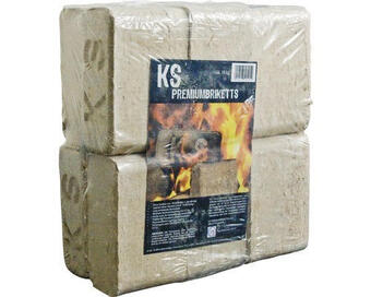 Hornbach Holzbriketts k. scheucher premium nach önorm 10 kg, hell Angebot