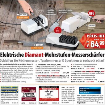 Pearl Elektrische Diamant-Mehrstufen-MesserschärfeDiamant-Schleifscheiben Angebot