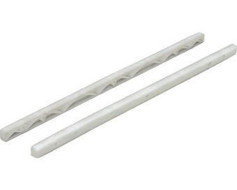 Hornbach Führungsschiene h 16 x b 19 x l 268 mm, weiß, 1 paar Angebot