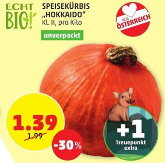 PENNY SPEISEKÜRBIS ,,HOKKAIDO" KL. II, pro Kilo Angebot