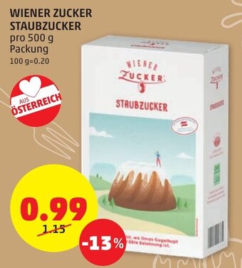 PENNY WIENER ZUCKER STAUBZUCKER Angebot
