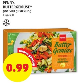 PENNY BUTTERGEMÜSE* pro 300 g Packung Angebot