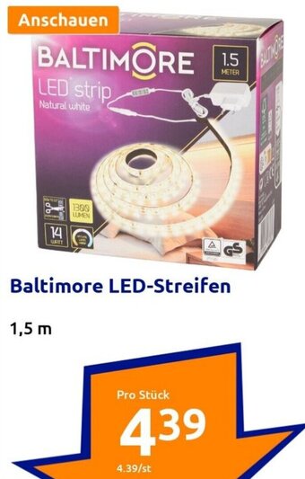 Action Baltimore LED-Streifen 1,5 m Angebot