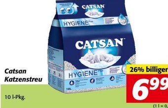 Nah&Frisch Catsan Katzenstreu 10 l-Pkg. Angebot