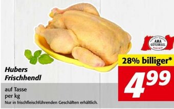 Nah&Frisch Hubers Frischhendl auf Tasse per kg Angebot