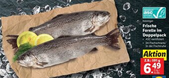 Lidl Holzinger Frische Forelle im Doppelpack Angebot