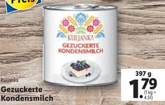 Lidl Kuljanka Gezuckerte Kondensmilch 397 g Angebot