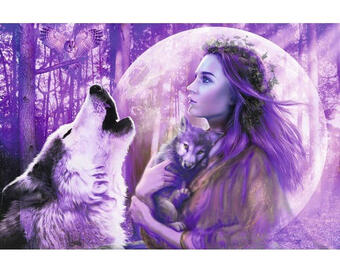Hornbach Poster harvest moon 61x91,5 cm Angebot