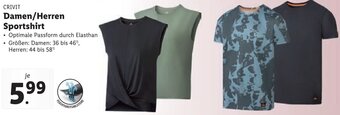 Lidl CRIVIT Damen/Herren Sportshirt Angebot