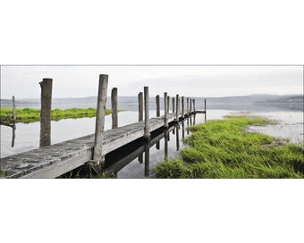 Hornbach Glasbild ease and comfort 30x80 cm Angebot