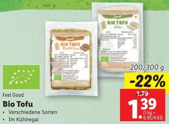 Lidl Feel Good Bio Tofu 200/300 g Angebot