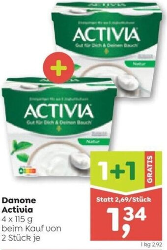 ADEG Danone Activia 4 x 115 g Angebot