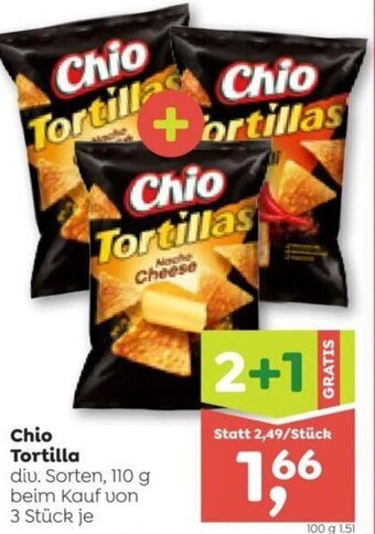 ADEG Chio Tortillas 110 g Angebot