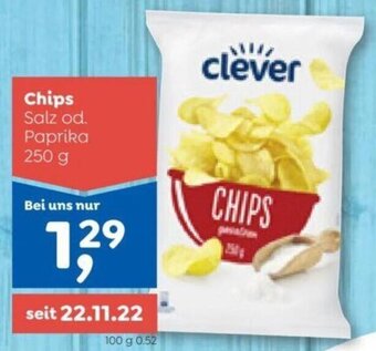 ADEG Chips Salz od. Paprika 250 g Angebot
