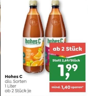ADEG Hohes C diu. Sorten 1 Liter Angebot