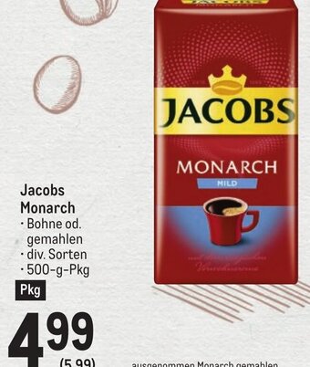 Metro Jacobs Monarch Angebot