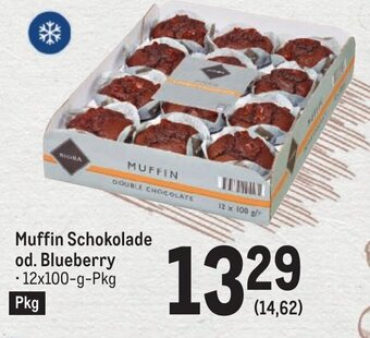 Metro Muffin Schokolade od. Blueberry Angebot