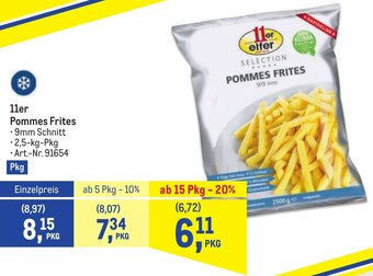 Metro 11er Pommes Frites Angebot