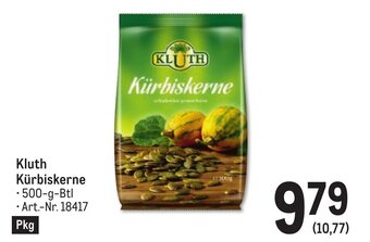 Metro Kluth Kürbiskerne Angebot