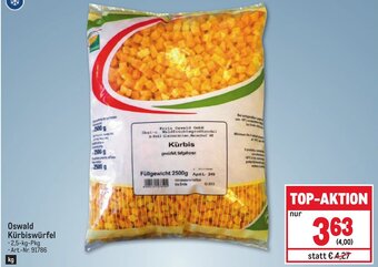 Metro Oswald Kürbiswürfel Angebot