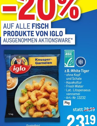 Metro White Tiger Angebot