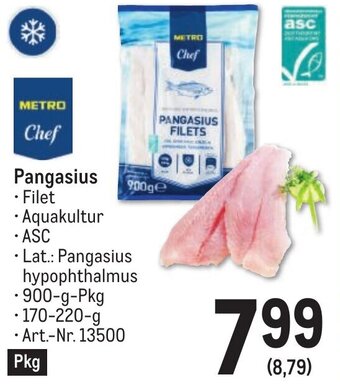 Metro Pangasius Filet Angebot