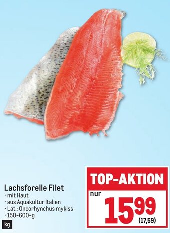 Metro Lachsforelle Filet Angebot