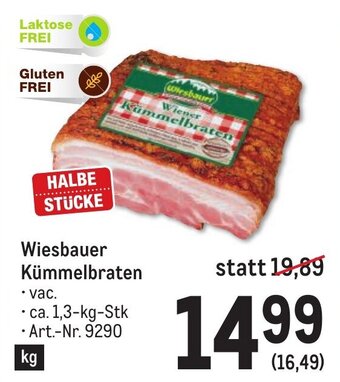 Metro Wiesbauer Kümmelbraten Angebot