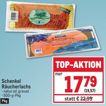 Metro Schenkel Räucherlachs Angebot