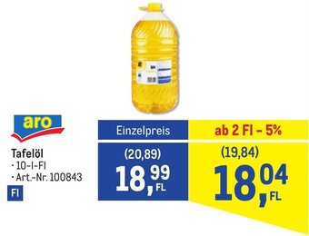 Metro Tafelöl Angebot