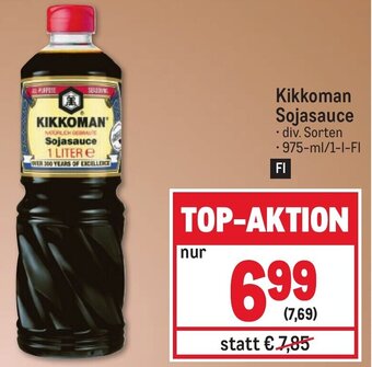 Metro Kikkoman Sojasauce Angebot