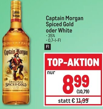 Metro Captain Morgan Spiced Gold oder White Angebot