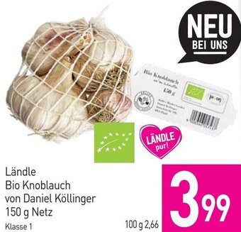 Sutterlüty Ländle Bio Knoblauch von Daniel Köllinger 150 g Netz Angebot