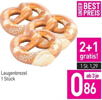 Sutterlüty Laugenbrezel 1 Stück Angebot