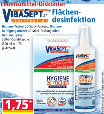 Norma Lebensmittel-Diskonter VibaSept Angebot