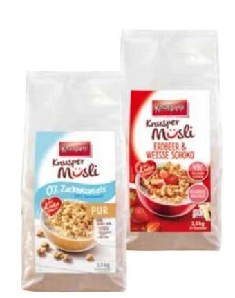 Transgourmet Müsli Angebot