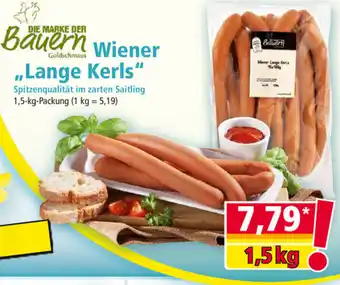 Norma Die Marke Der Bauern Wiener Lange Kerls Angebot