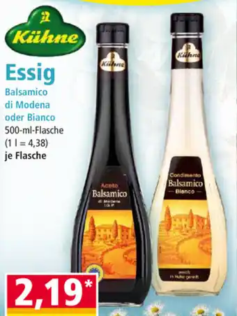 Norma Kühne Essig 500ml Angebot