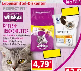 Norma Whiskas Katzen Trockenfutter Angebot