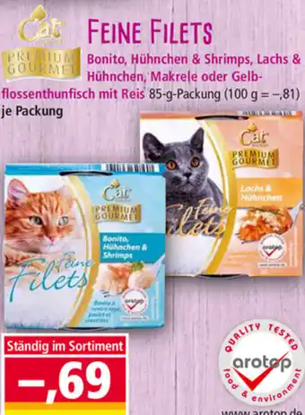Norma Feine Filets Bonito Hühnchen & Shrimps Angebot