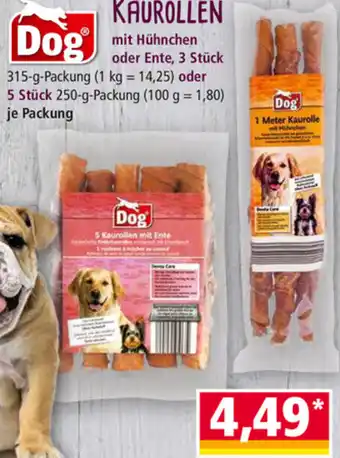 Norma Dog Kaurollen Mit Hühnchen Angebot